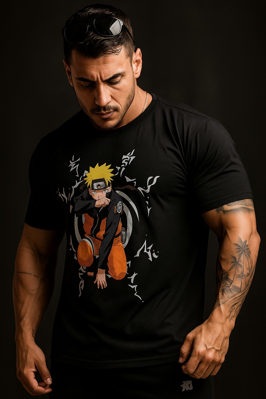 Camiseta Naruto Modo Sábio