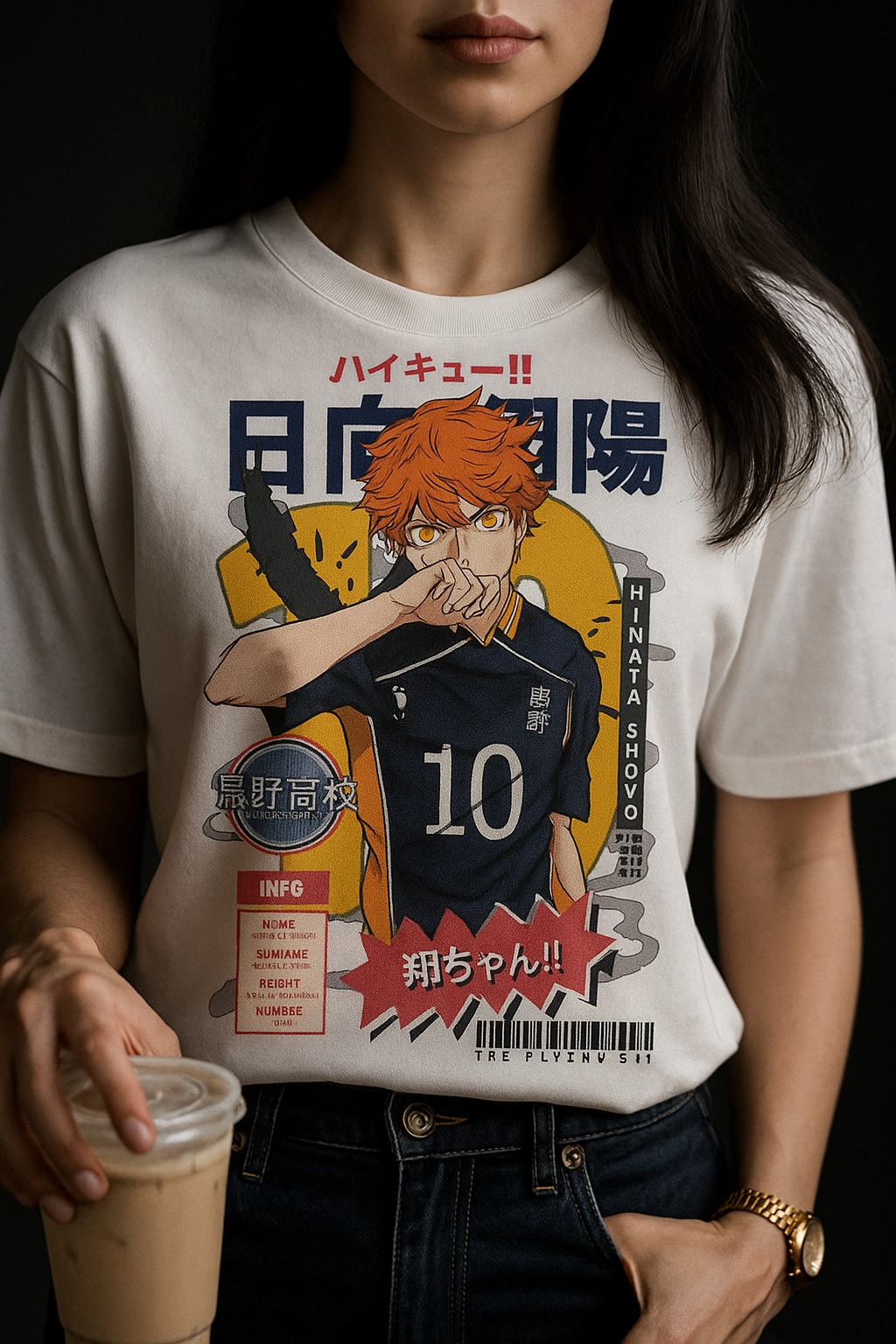Camiseta Haikyuu!! | Shoyo Hinata #10